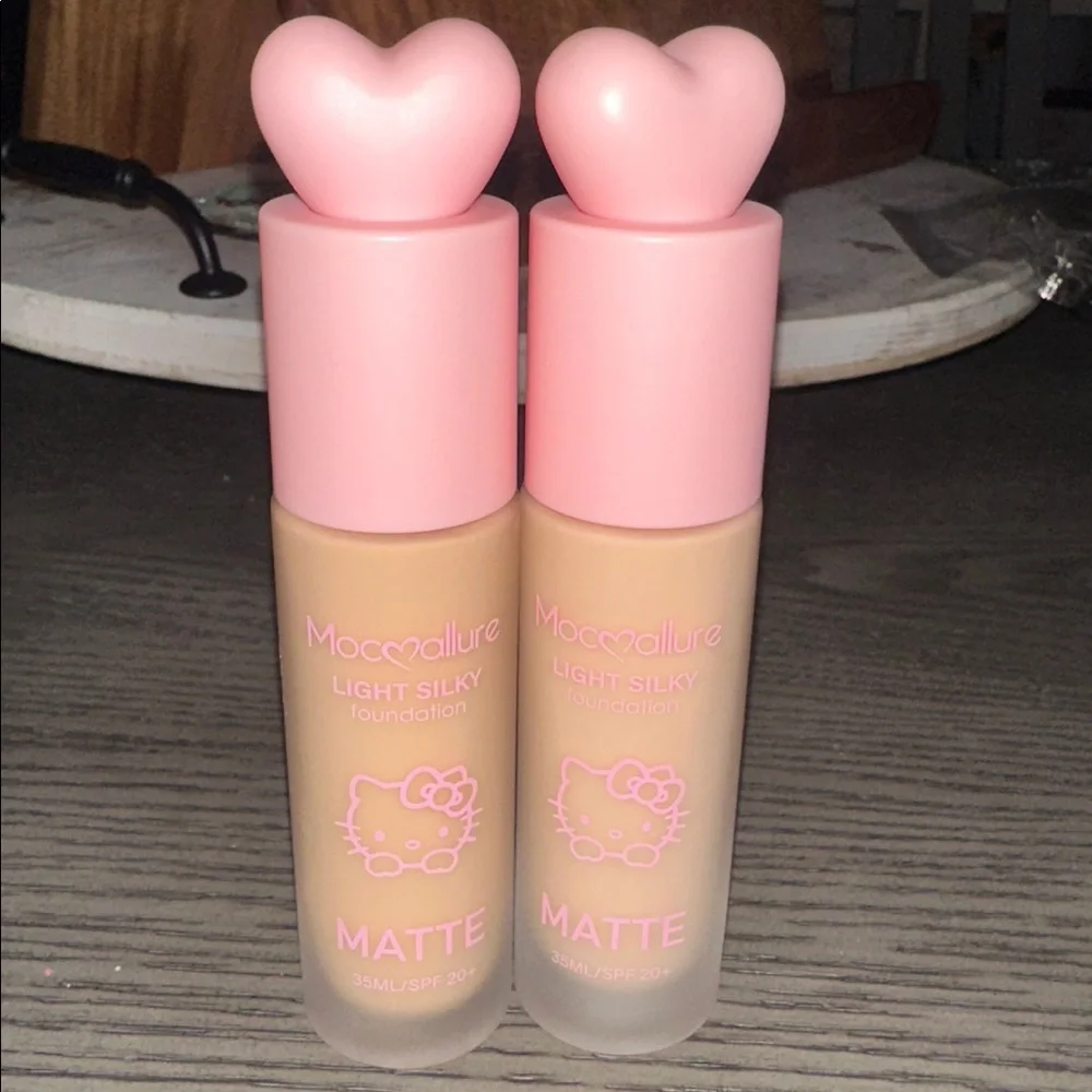 MocoAllure Light Silky Foundation - Brand New - Set of 2